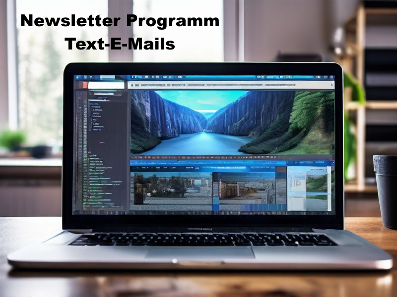 Newsletter Programm Text-E-Mails